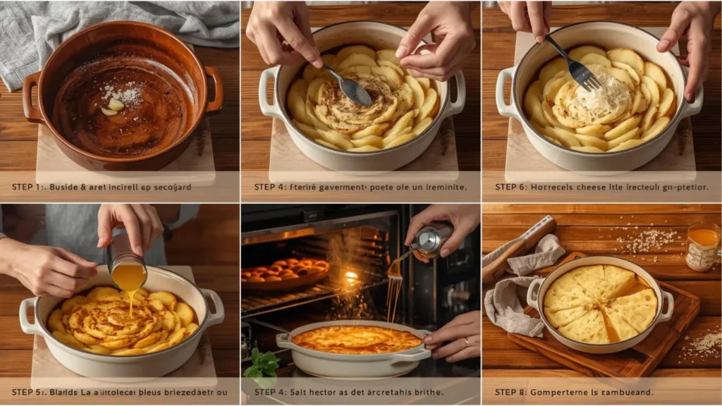 Gratin Savoyard 2 Preparation du gratin savoyard